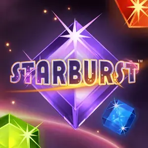 Starburst slot cover, NetEnt
